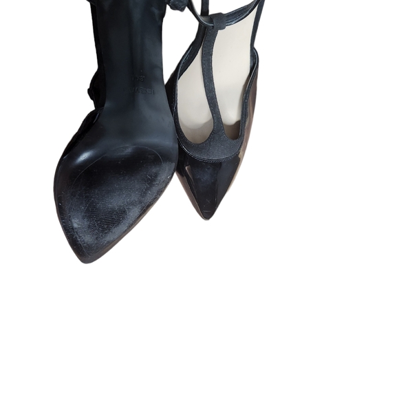 Nine West Elegant Black Heeled Sandals - Size 8.5 - Picture 5 of 7